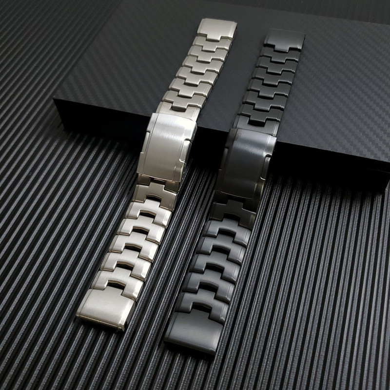 Leather Strap Quick Release - Cinturino a tre maglie in lega