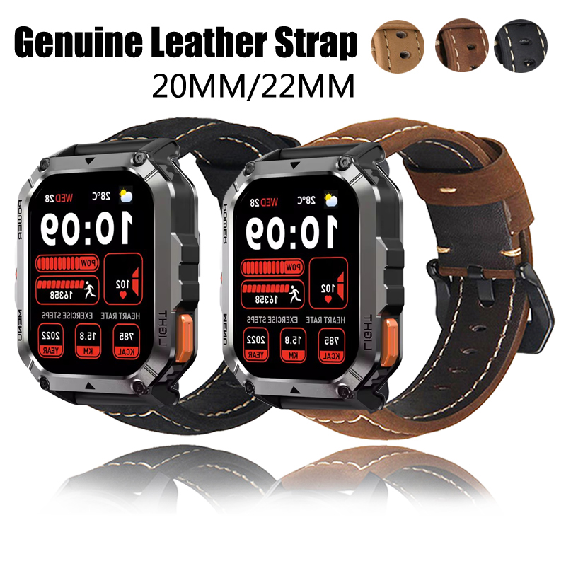 Leather Strap Quick Release - Cinturini in pelle a sgancio rapido