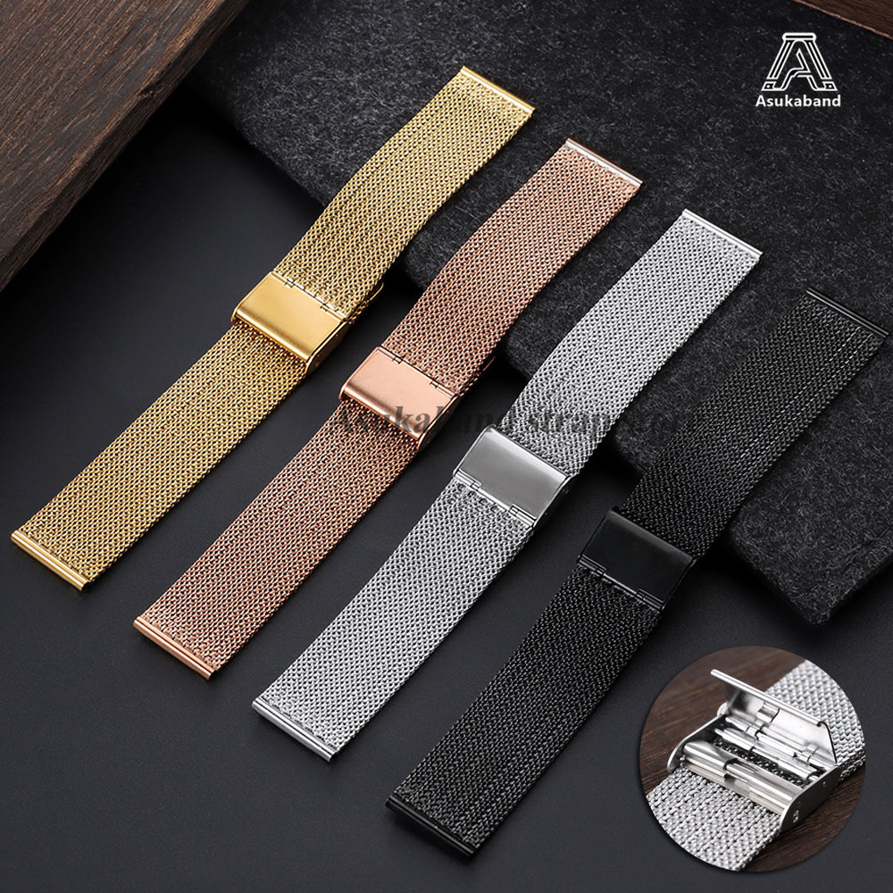 Mesh Strap Metal - Cinturino in Acciaio Inossidabile Milanese 0.6