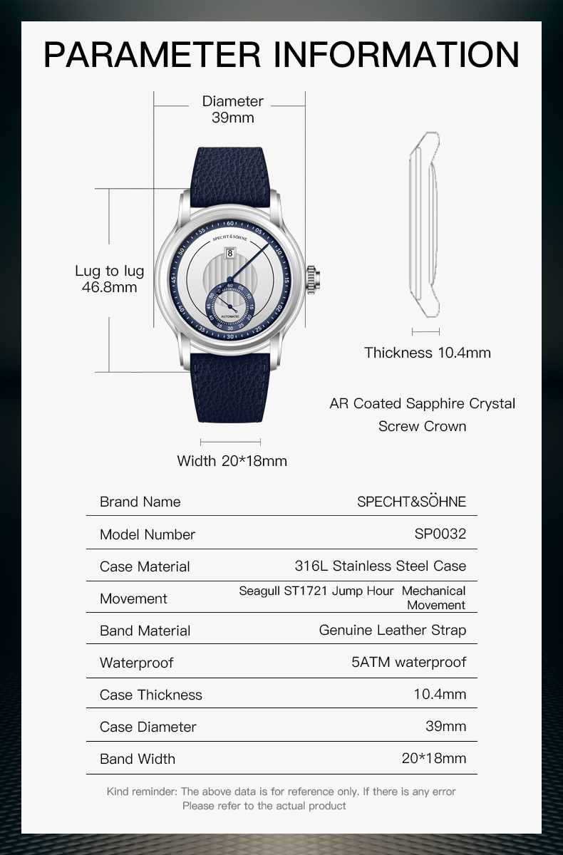 Nuovo Orologio di Lusso Specht - Seiko Watch Presage recensione e prezzo