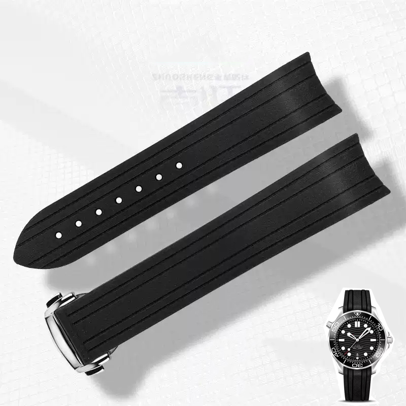 Cinturino in gomma siliconica  - Omega Watch Seamaster recensione e prezzo