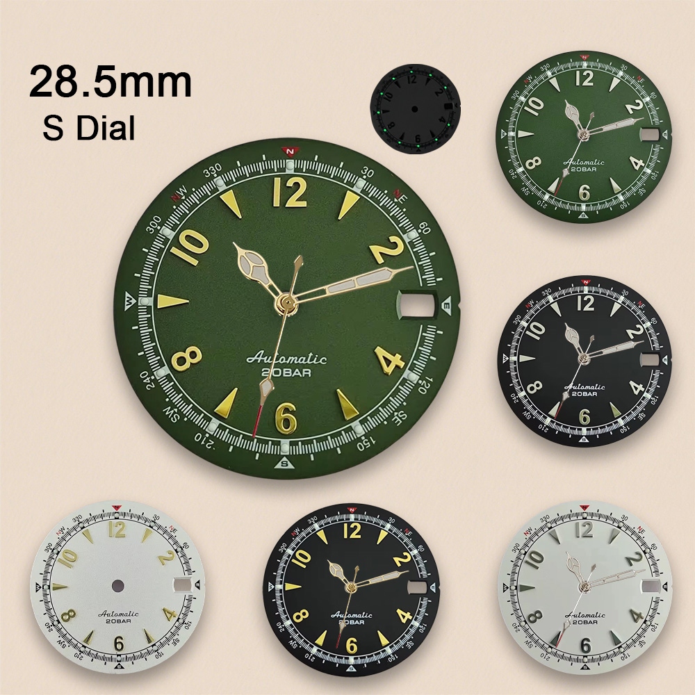 Nh35 quadrante S logo 28,5 mm  - Seiko Watch 5 Sports recensione e prezzo