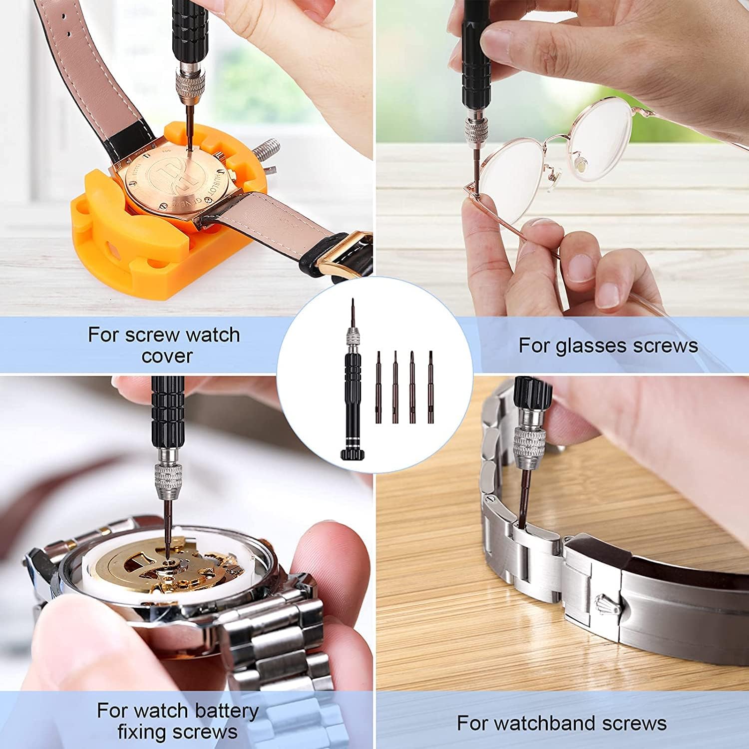 Kit di sostituzione della batt - Spring Bar Tool Set recensione e prezzo