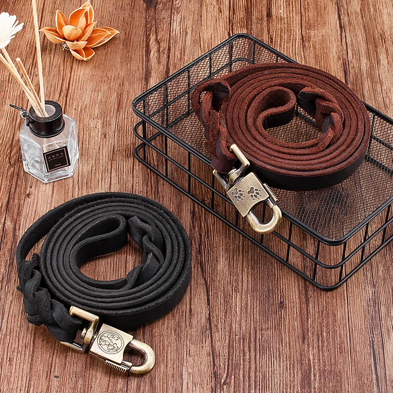 Guinzaglio per cani in vera pe - Leather Strap Quick Release recensione e prezzo