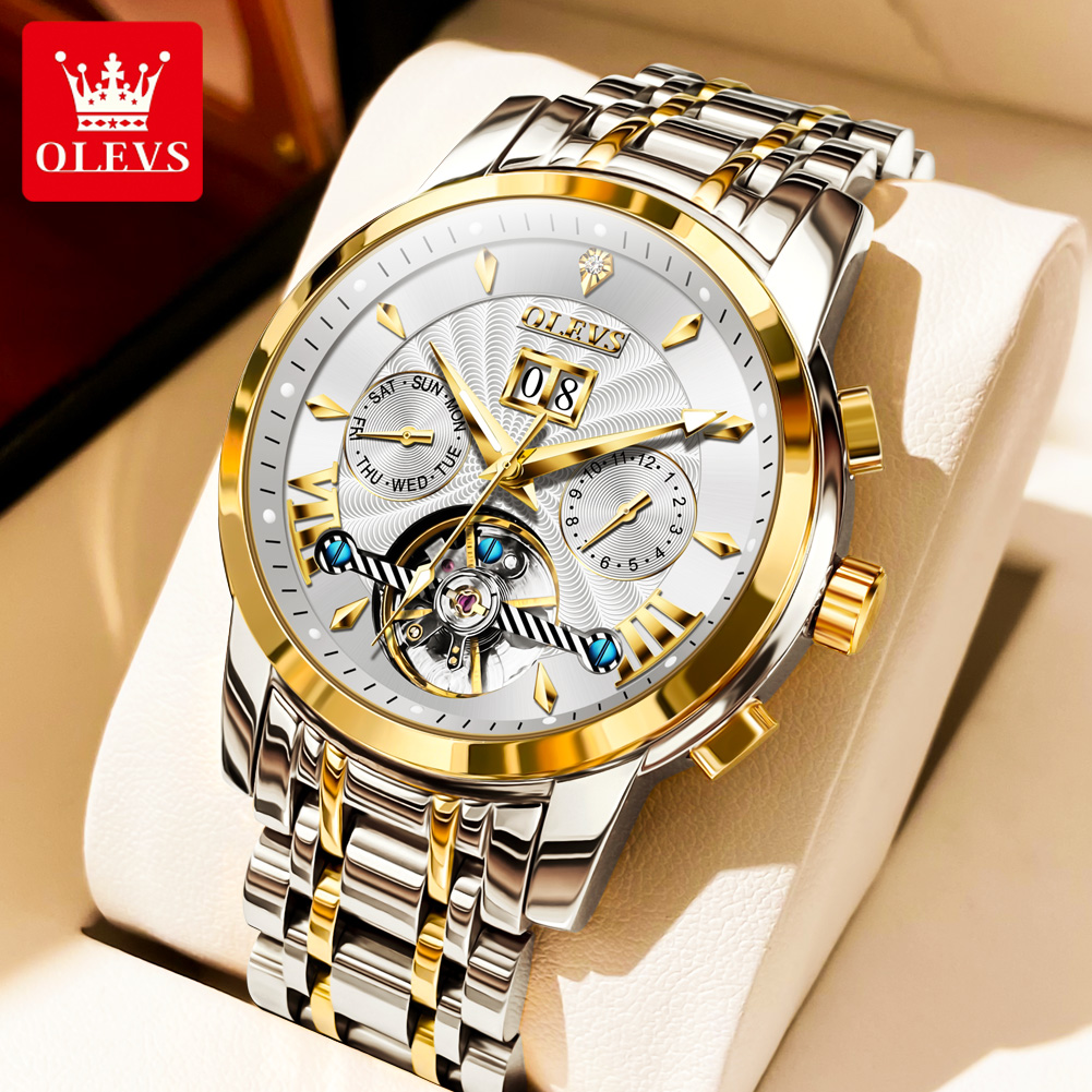 OLEVS 9965 Orologio da uomo Cl - Rolex Watch Datejust recensione e prezzo