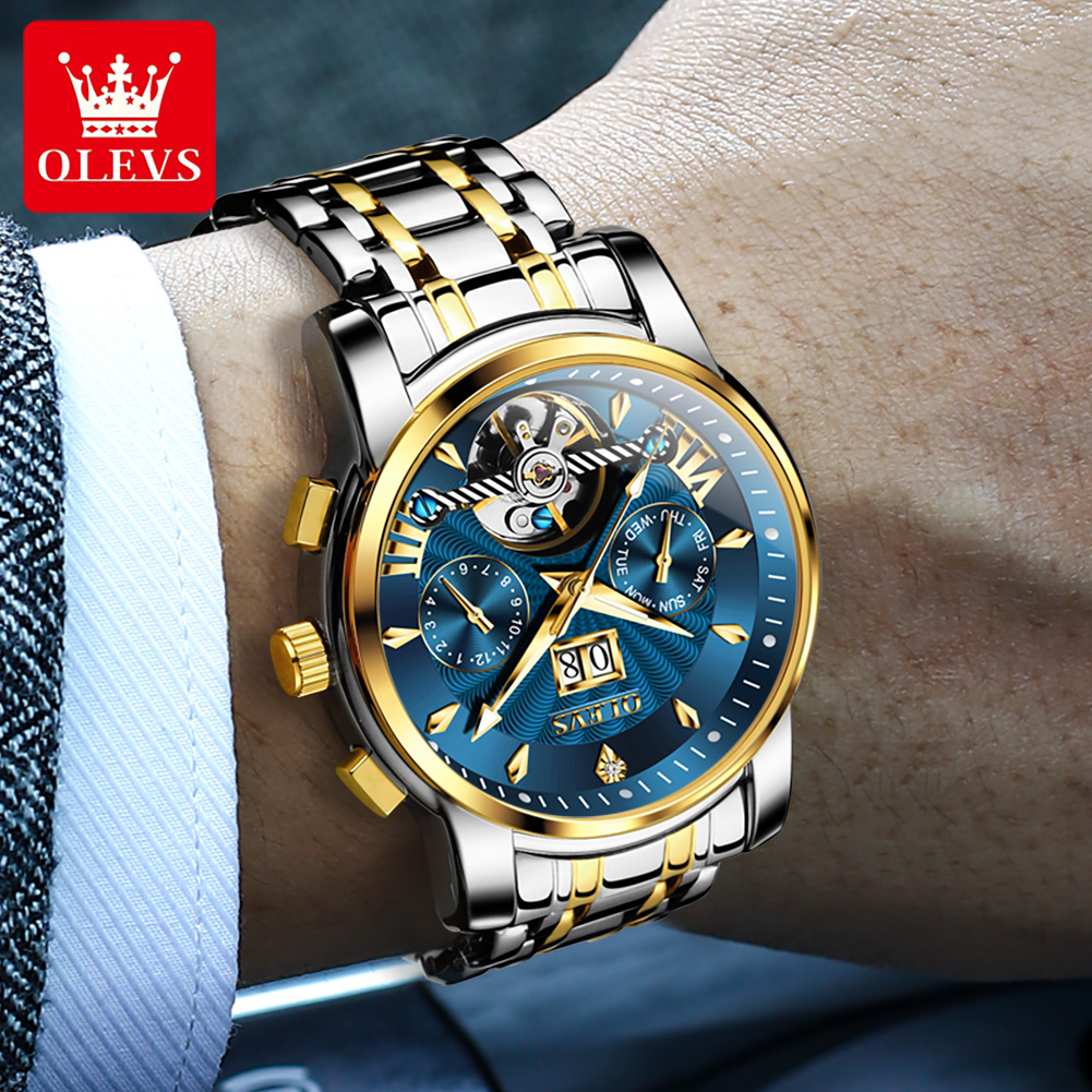 OLEVS 9965 Orologio da uomo Cl - Rolex Watch Datejust recensione e prezzo