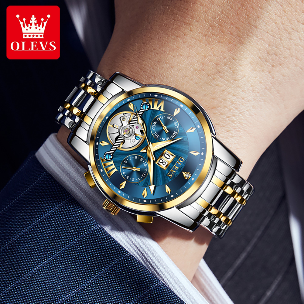 OLEVS 9965 Orologio da uomo Cl - Rolex Watch Datejust recensione e prezzo