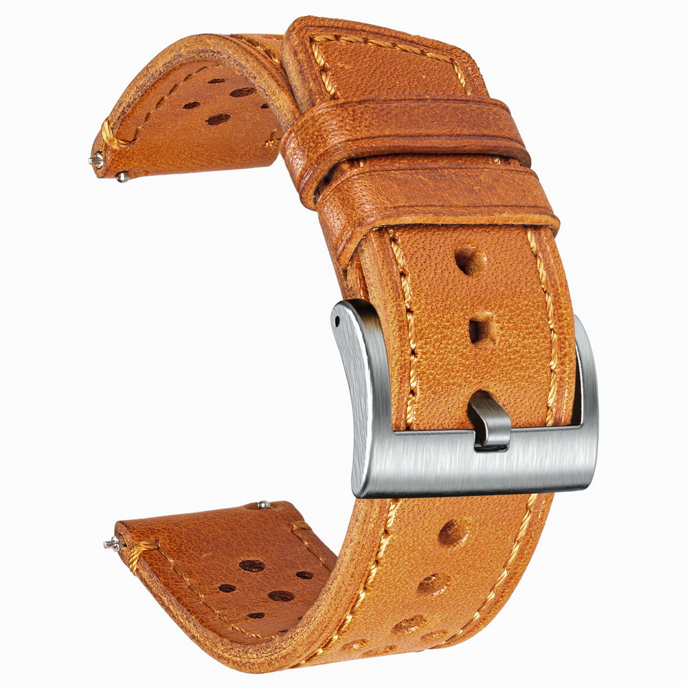 Hemsut Cinturino per orologio  - Leather Strap Quick Release recensione e prezzo